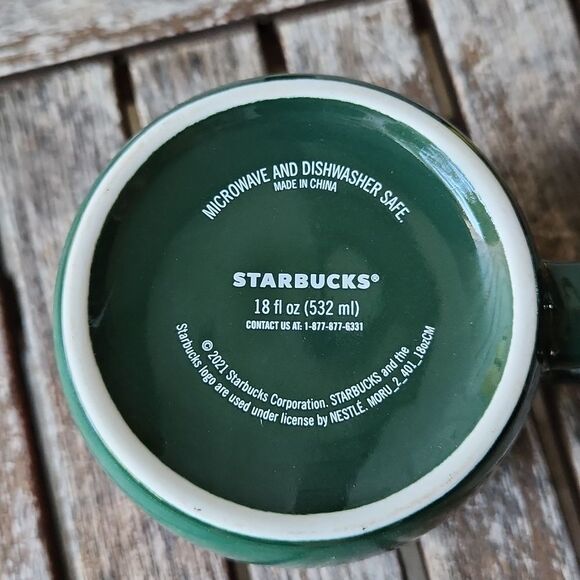 Starbucks Brushstrokes Mug 18 oz. 2021 - Picture 6 of 6